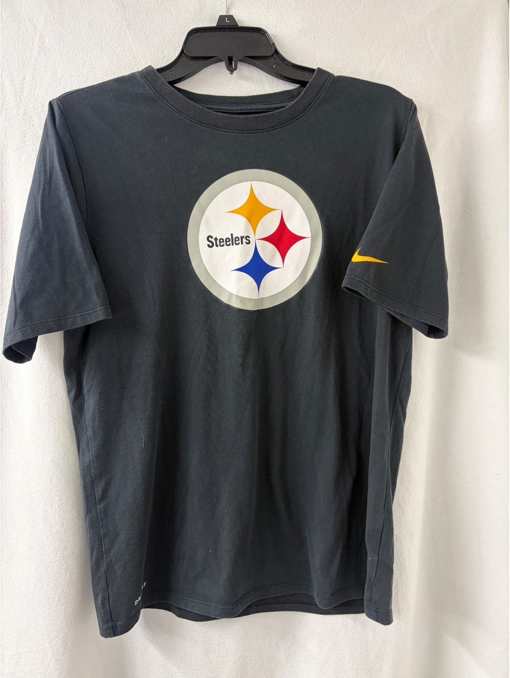 Nike Pittsburgh Steelers Dri-FIT T-Shirt Black Men's XL NFL Football